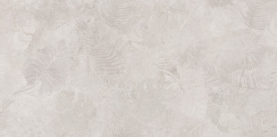 Керамогранит Meissen Keramik State листья серый A16885 ректификат (44,8x89,8)